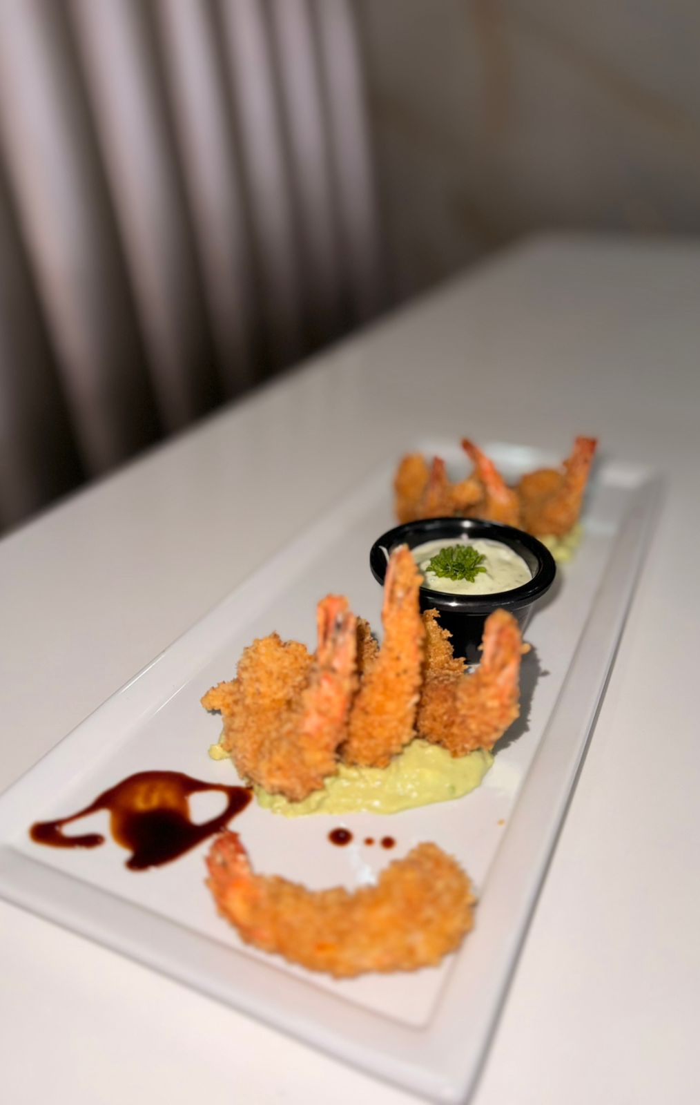 CAMARONES EMPANIZADOS EN PANKO